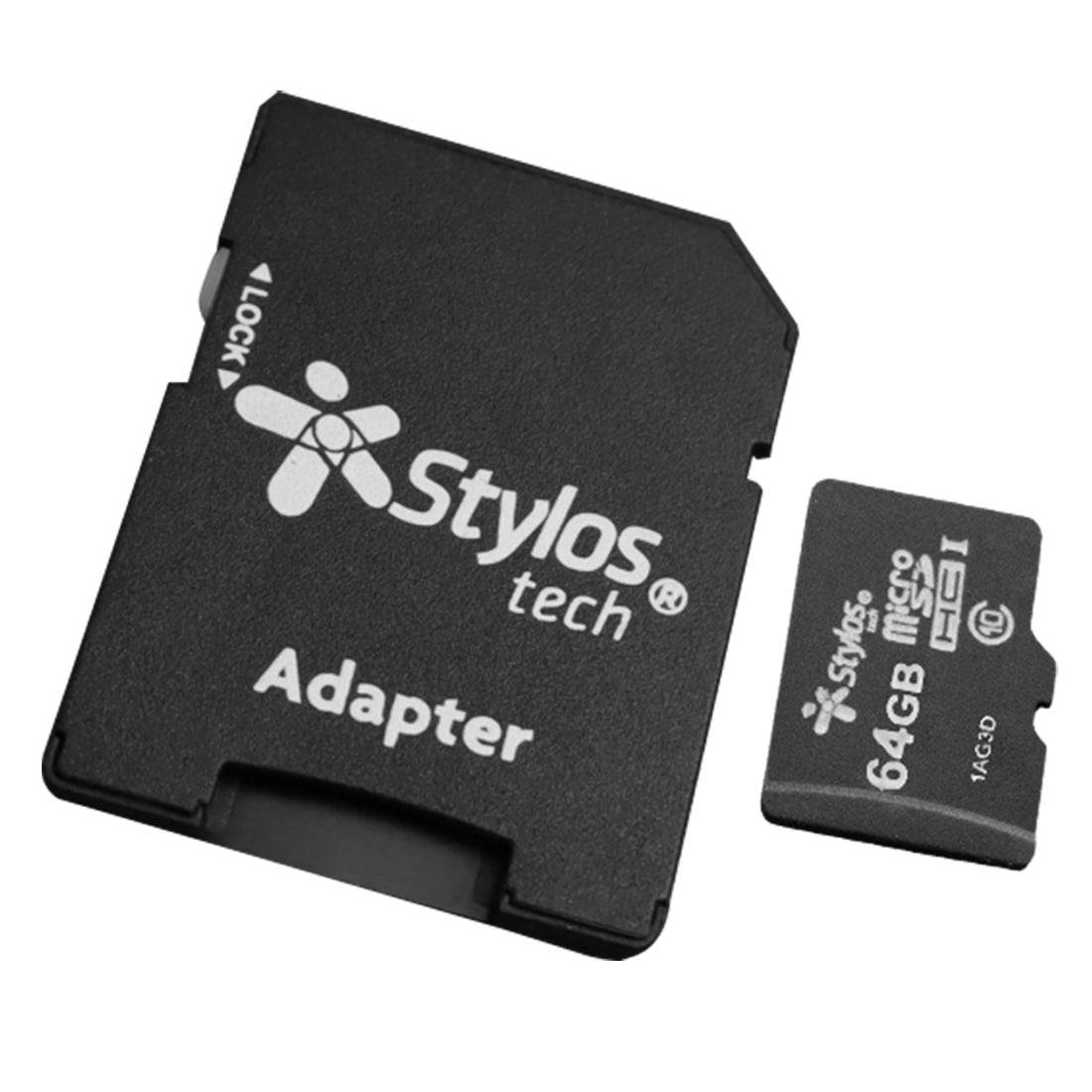 Memoria Micro SD 64GB STYLOS STMS641B. - Memoria Micro SD 64GB STYLOS STMS641B. -